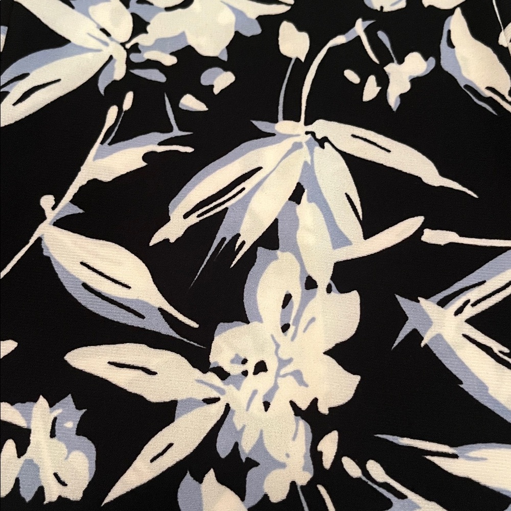 Chaps Floral Dress Size Medium - Picture 4 of 6